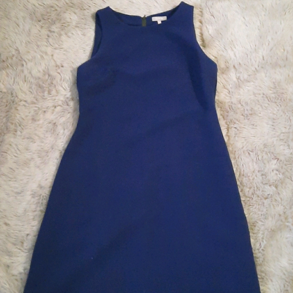 Women's navy blue sleeveless dress